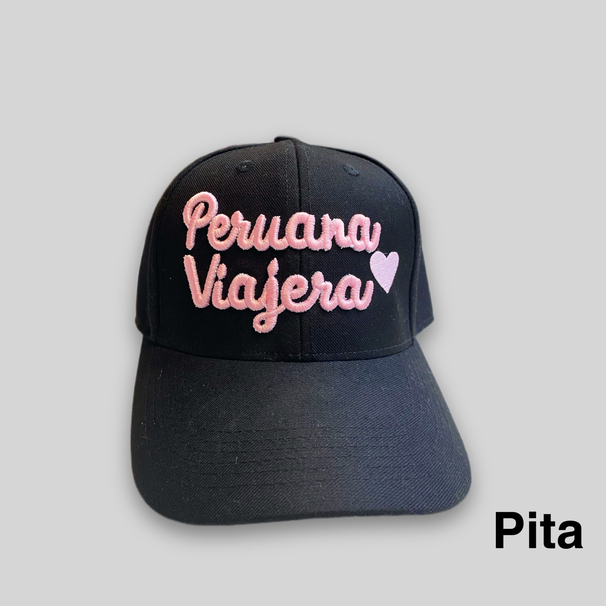 Gorra peruana viajera negro