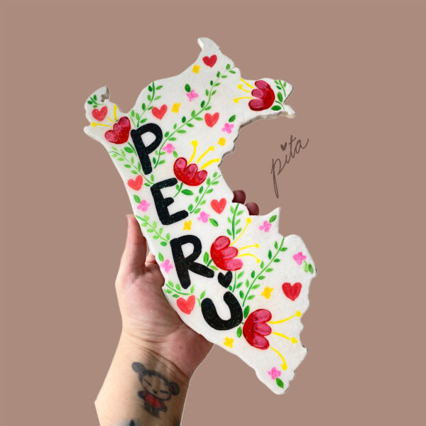 Cuadro Mapa Perú