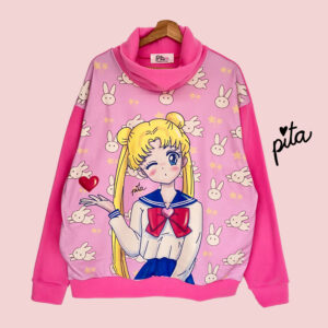 Maxipoleron Sailor Moon Rosa