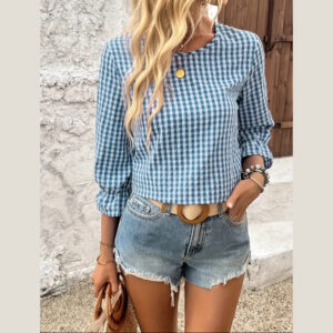 Blusa Garden Azul