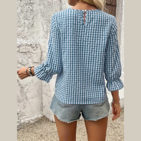 Blusa Garden Azul - Imagen 3