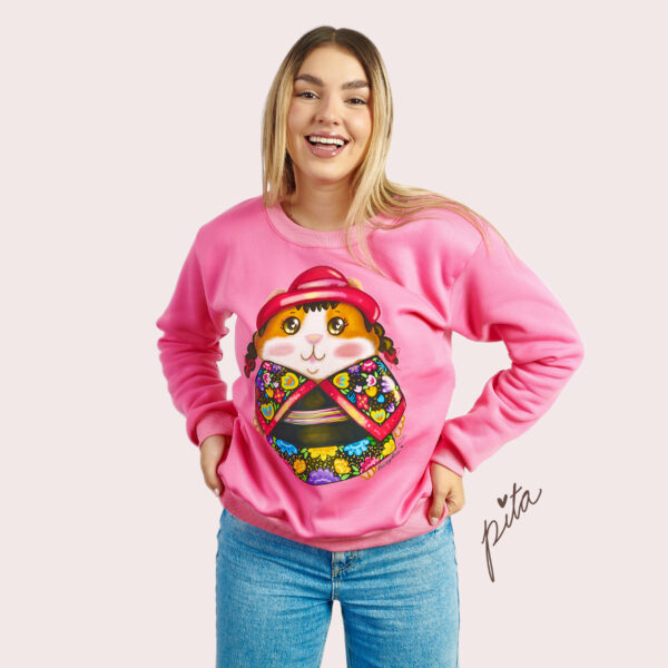 Polera Cuya Huaylas fucsia - Imagen 2
