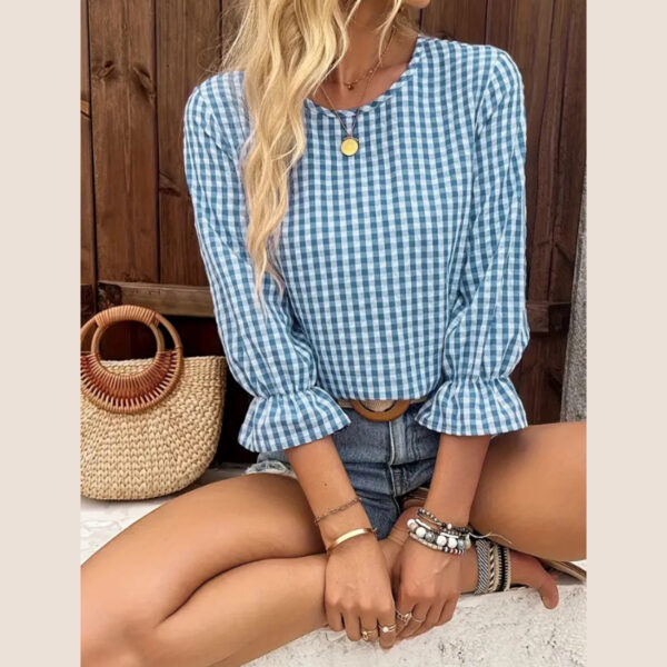 Blusa Garden Azul - Imagen 2