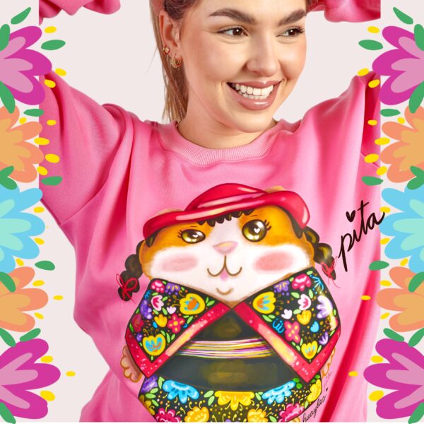 Polera Cuya Huaylas fucsia