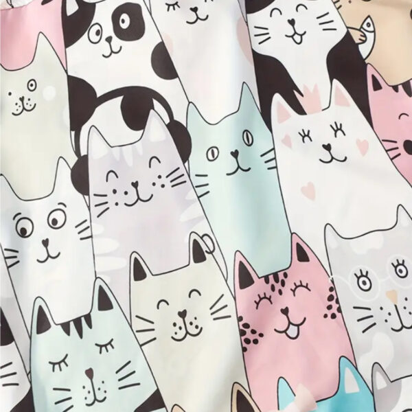 Blusa camisera gatitos pastel - Imagen 3