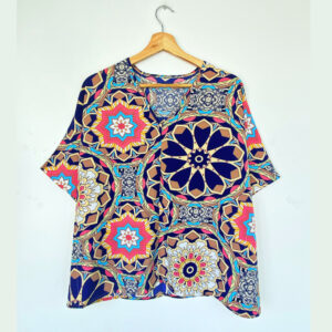 Blusa Bohemia azul