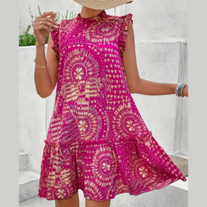 Vestido Bohemia fucsia