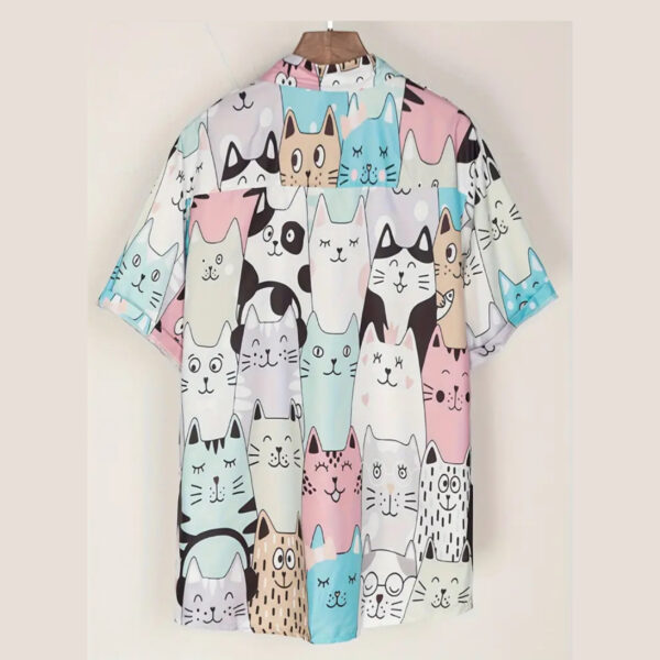 Blusa camisera gatitos pastel - Imagen 2