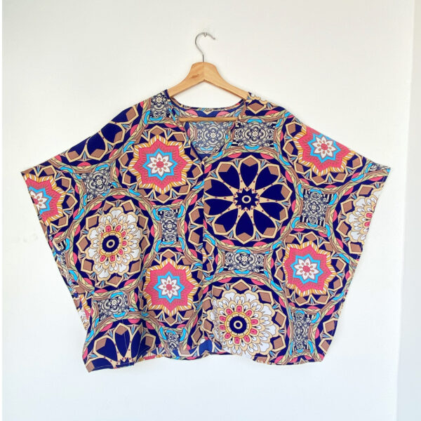 Blusa Bohemia azul - Imagen 3