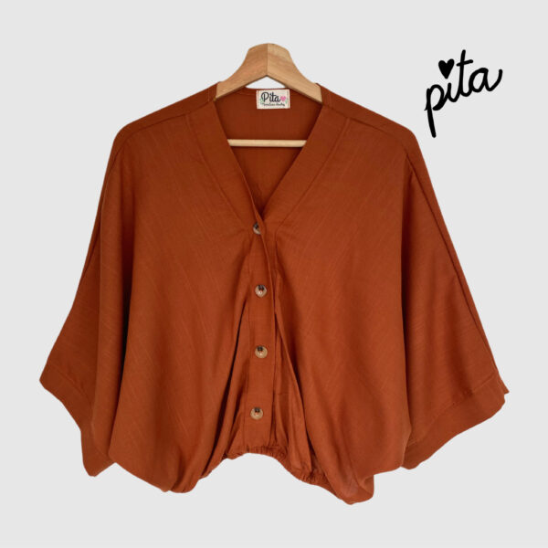 Blusa Amore lacre