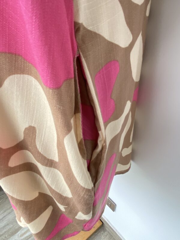 Vestido Shoulder Canela Fucsia - Imagen 2