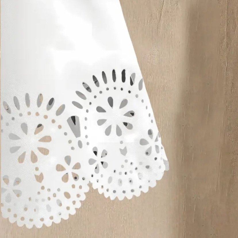 blusa calada blanco - Imagen 3