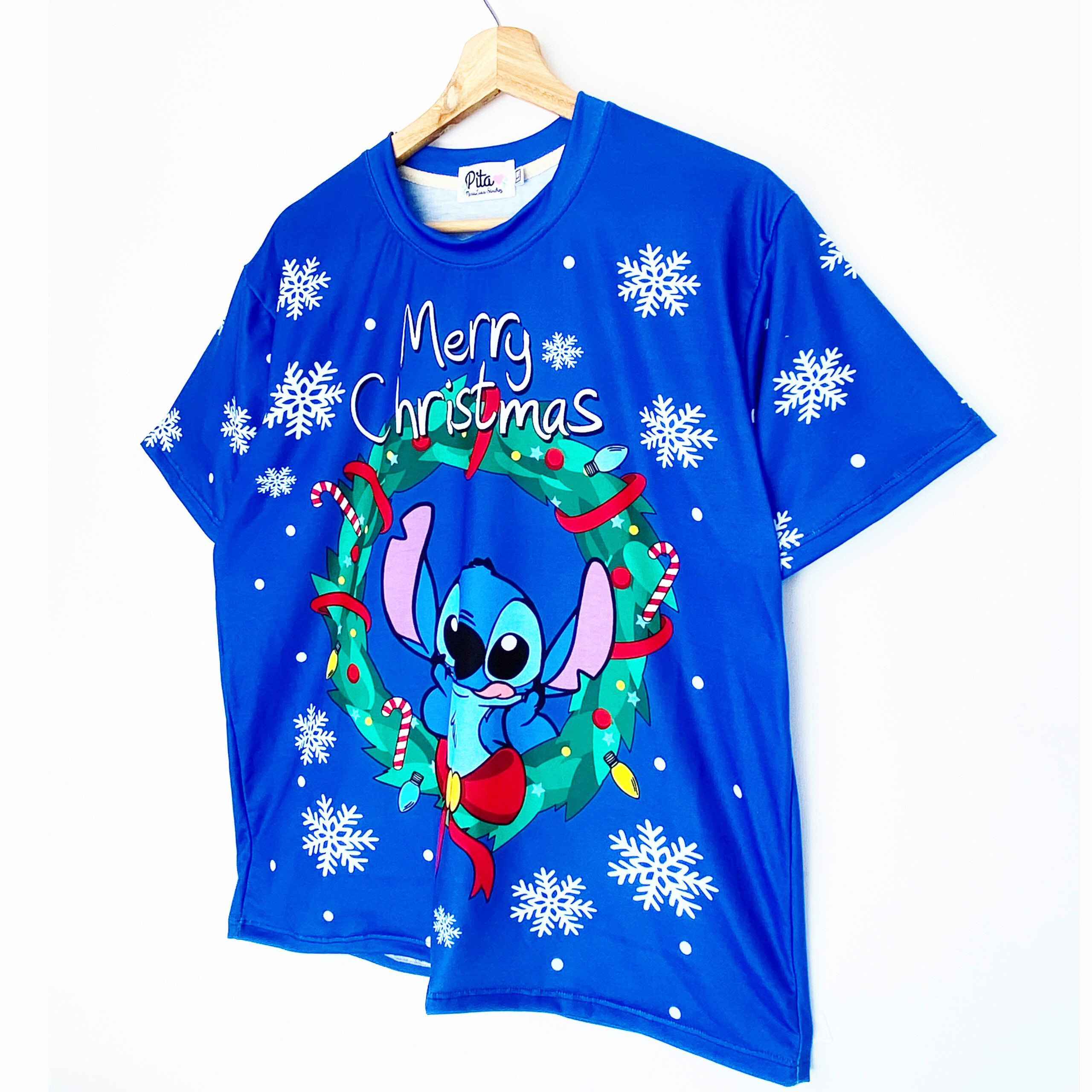 Polo navidad stitch - Imagen 3