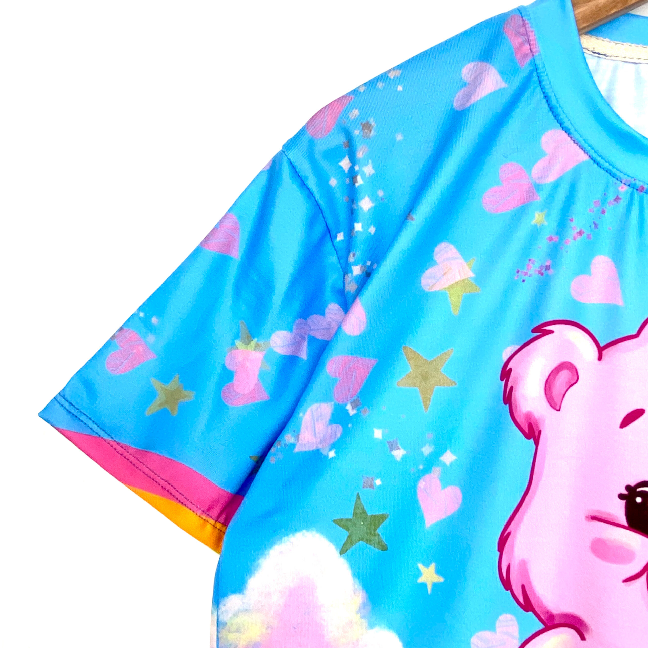 Polo osito rosa celeste - Imagen 3